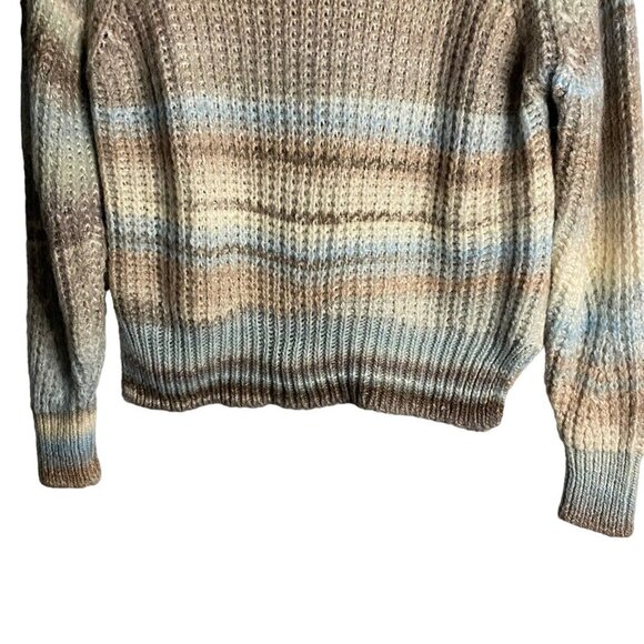 Oui Women's Knitted Sweater with Stand-Up Collar - Picture 4 of 10